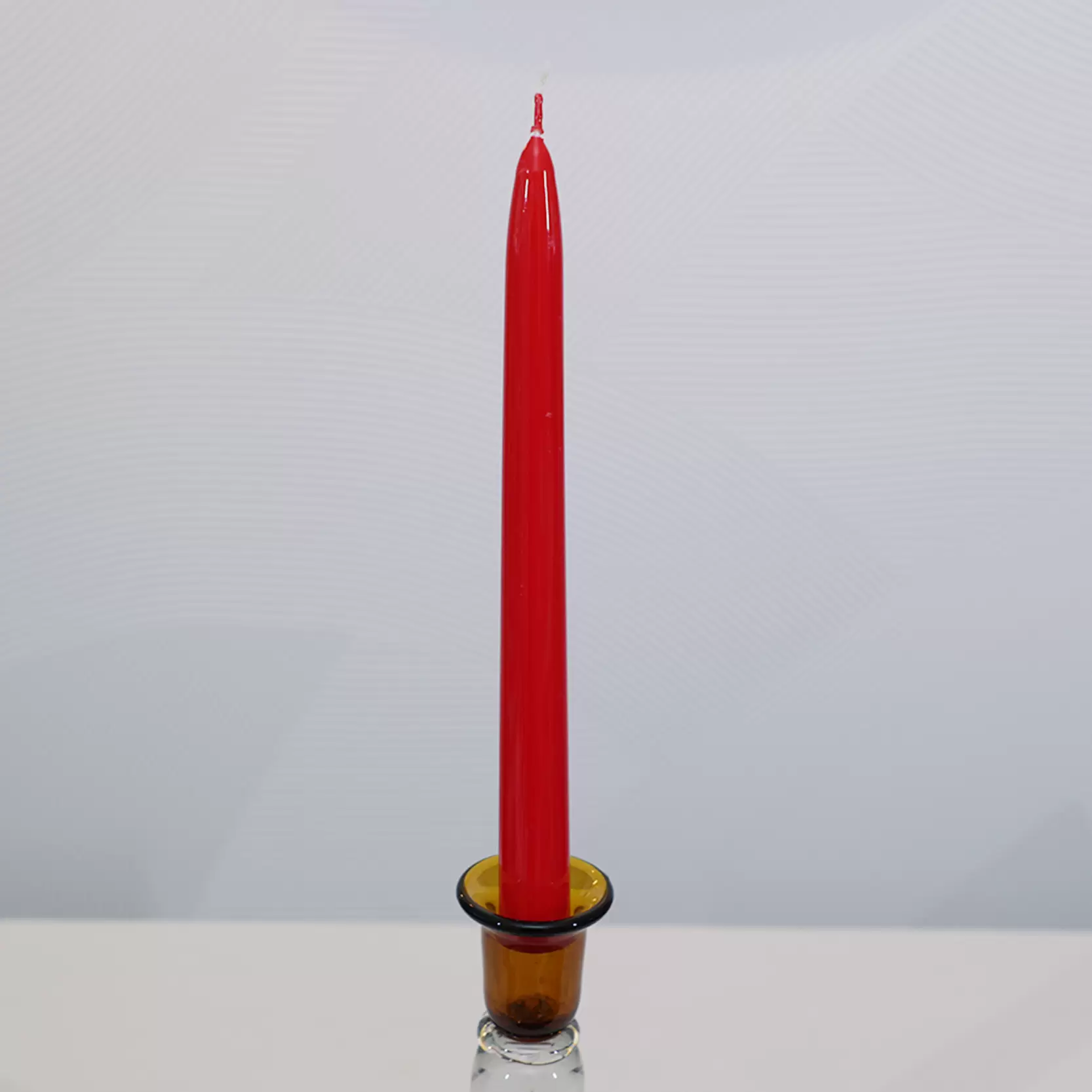 100169 CANDLE H25 FUSHIA (2)
